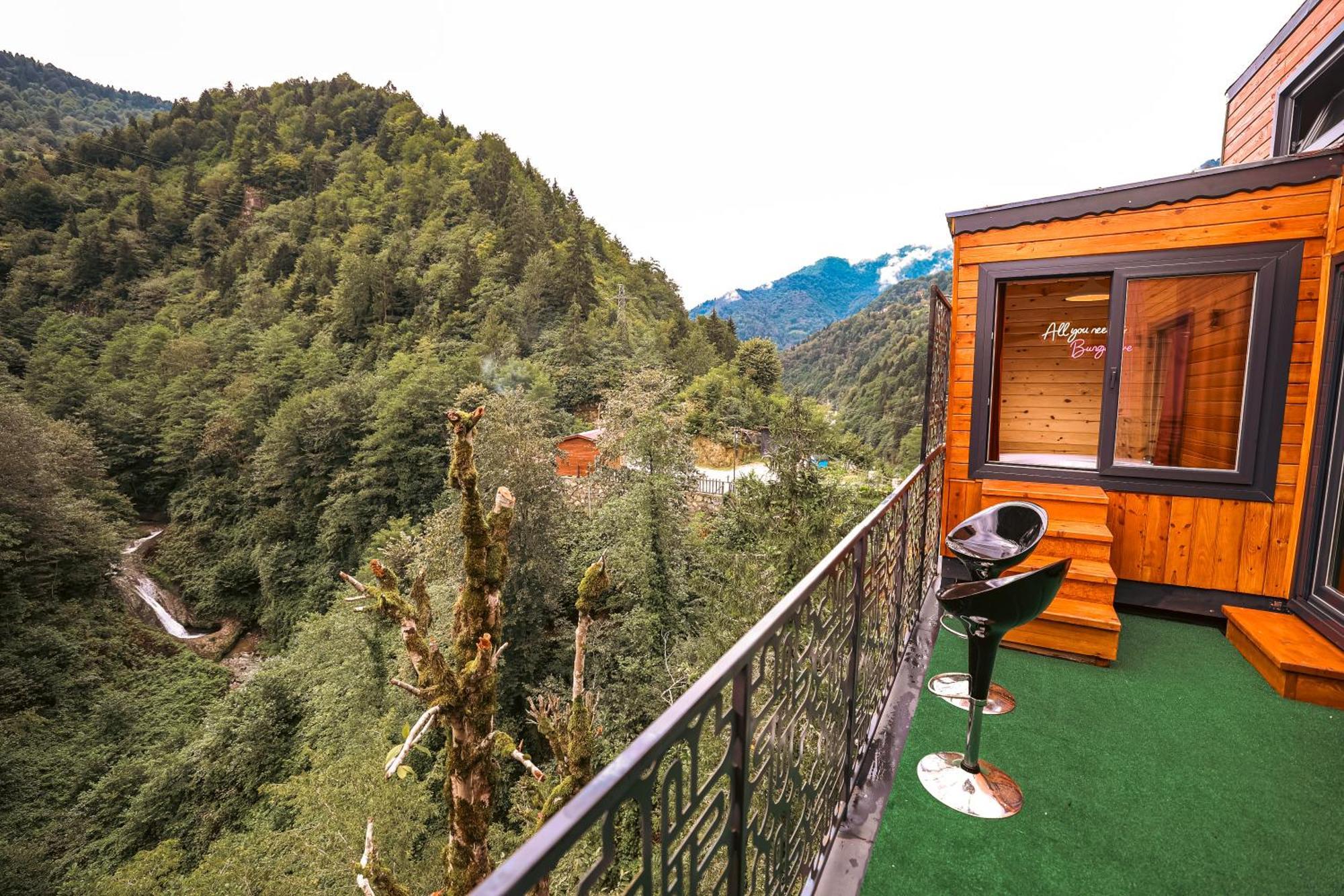 Bungalove Tatil Koeyue Çamlıhemşin エクステリア 写真